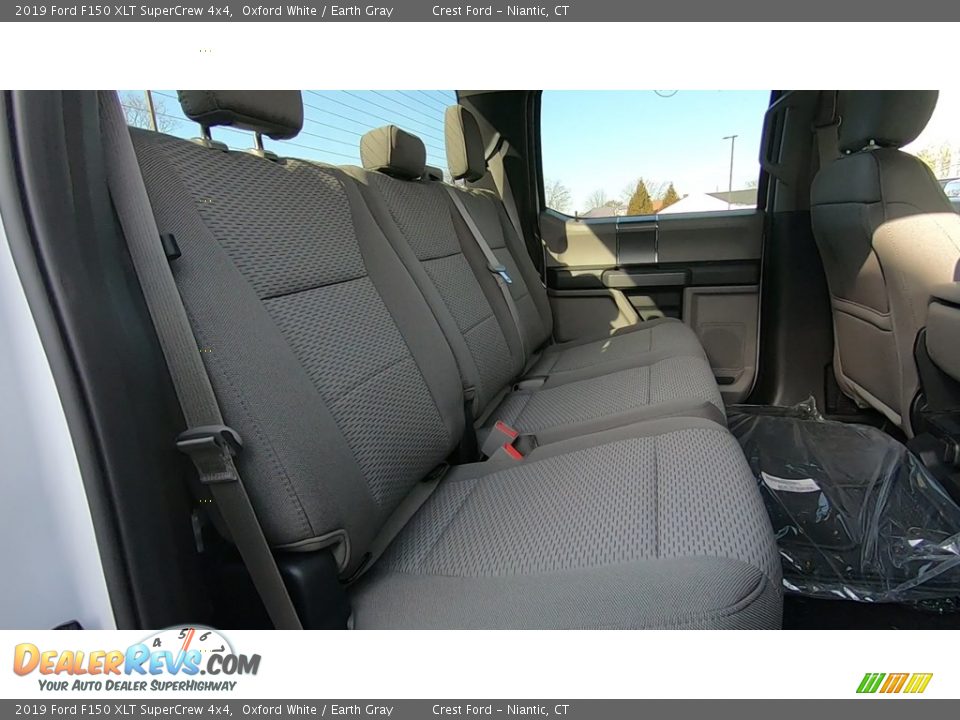 2019 Ford F150 XLT SuperCrew 4x4 Oxford White / Earth Gray Photo #22