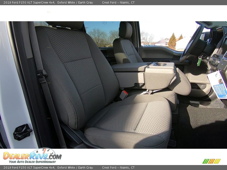 2019 Ford F150 XLT SuperCrew 4x4 Oxford White / Earth Gray Photo #23