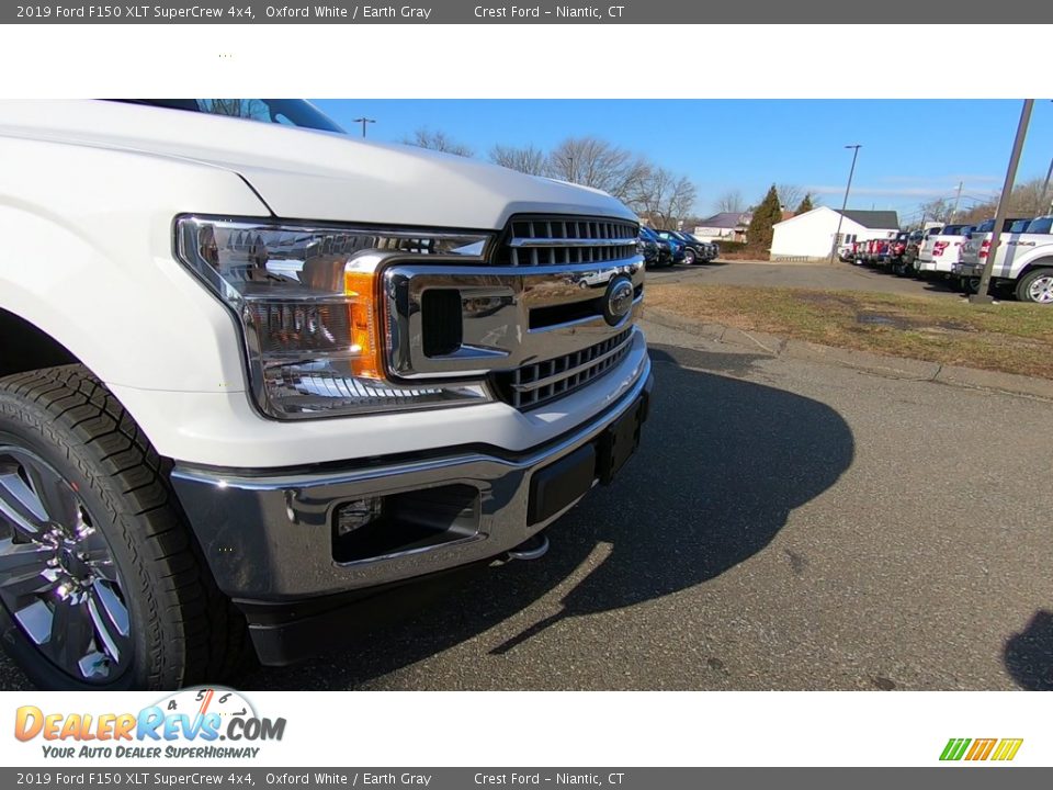2019 Ford F150 XLT SuperCrew 4x4 Oxford White / Earth Gray Photo #27