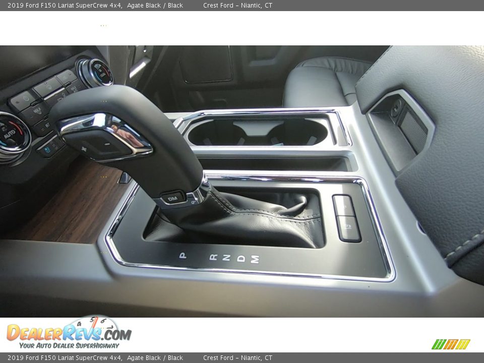 2019 Ford F150 Lariat SuperCrew 4x4 Agate Black / Black Photo #17