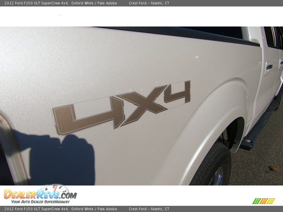2012 Ford F150 XLT SuperCrew 4x4 Oxford White / Pale Adobe Photo #9