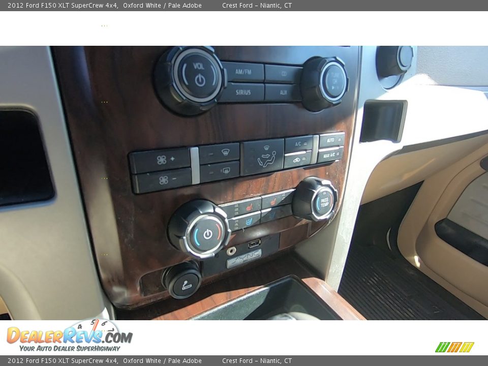 2012 Ford F150 XLT SuperCrew 4x4 Oxford White / Pale Adobe Photo #16