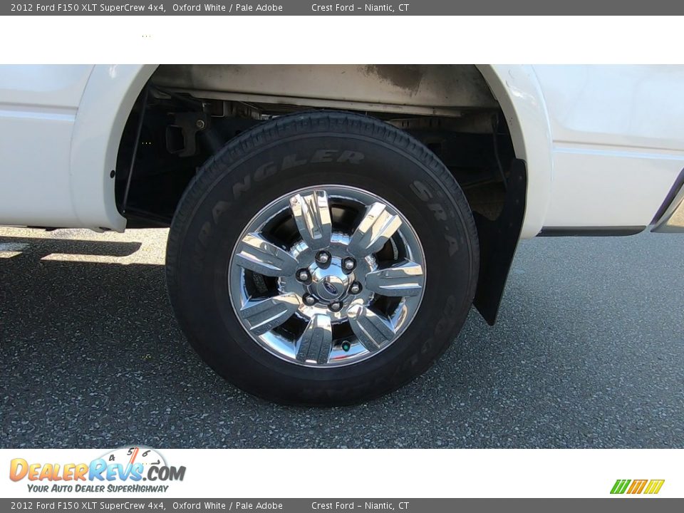 2012 Ford F150 XLT SuperCrew 4x4 Oxford White / Pale Adobe Photo #21
