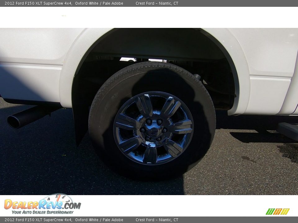 2012 Ford F150 XLT SuperCrew 4x4 Oxford White / Pale Adobe Photo #23