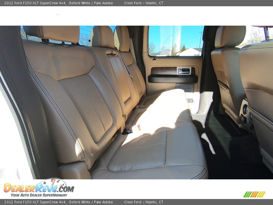 2012 Ford F150 XLT SuperCrew 4x4 Oxford White / Pale Adobe Photo #24