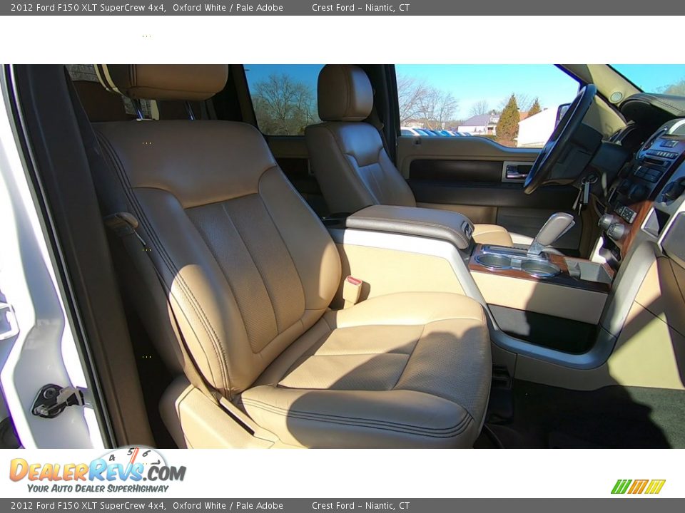 2012 Ford F150 XLT SuperCrew 4x4 Oxford White / Pale Adobe Photo #25