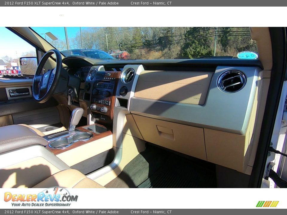 2012 Ford F150 XLT SuperCrew 4x4 Oxford White / Pale Adobe Photo #26