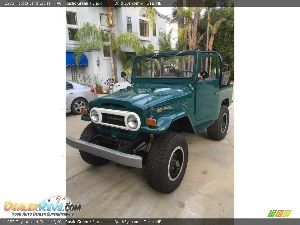 Front 3/4 View of 1972 Toyota Land Cruiser FJ40 Photo #1