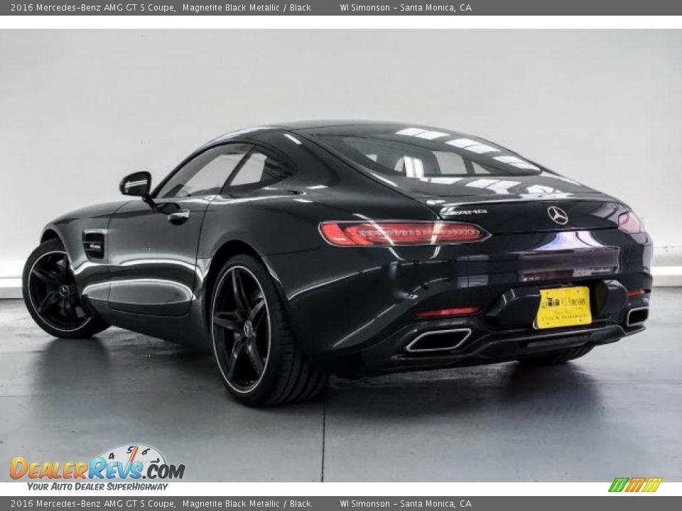 2016 Mercedes-Benz AMG GT S Coupe Magnetite Black Metallic / Black Photo #10