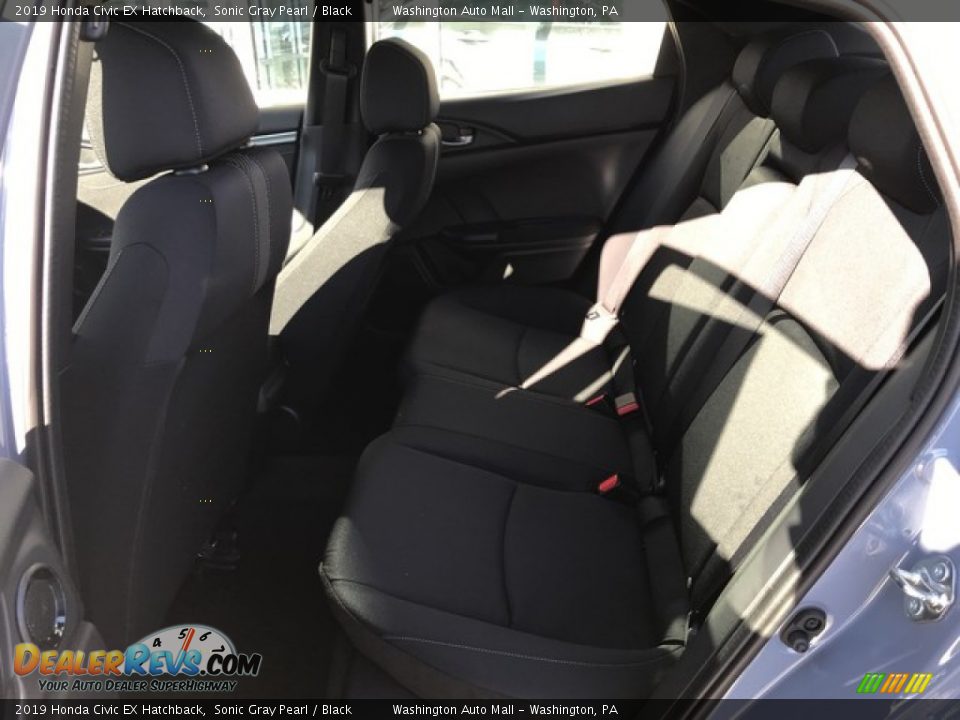2019 Honda Civic EX Hatchback Sonic Gray Pearl / Black Photo #22