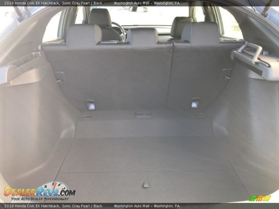 2019 Honda Civic EX Hatchback Sonic Gray Pearl / Black Photo #24