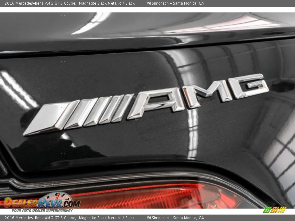 2016 Mercedes-Benz AMG GT S Coupe Magnetite Black Metallic / Black Photo #26