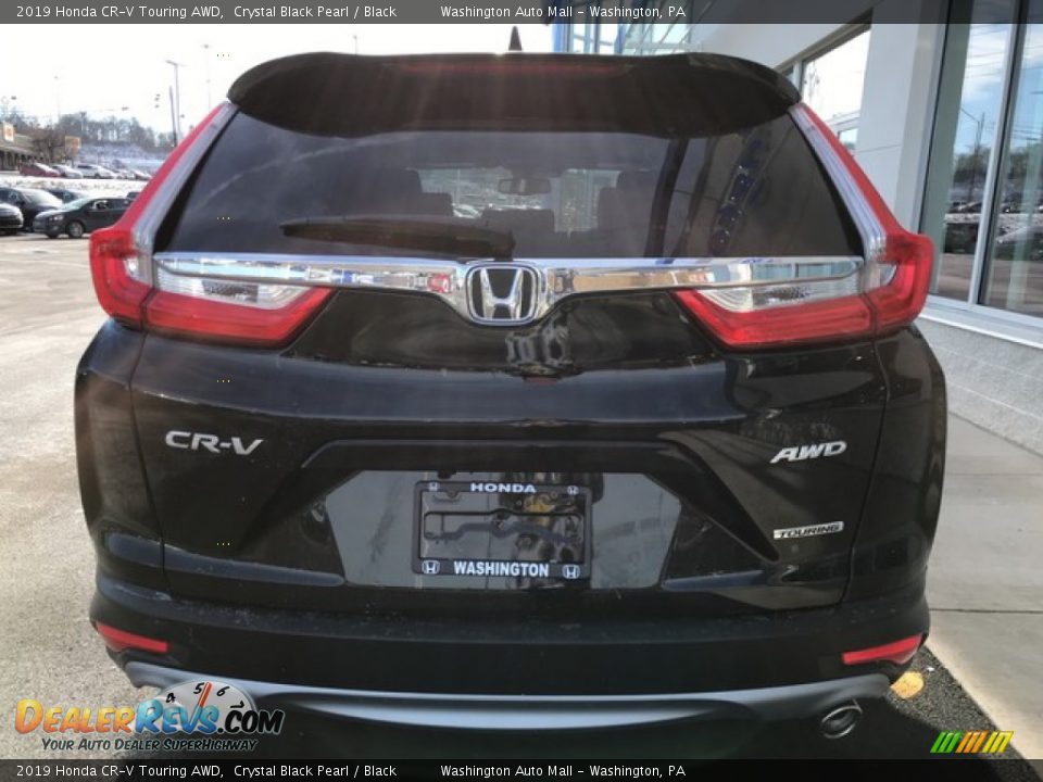 2019 Honda CR-V Touring AWD Crystal Black Pearl / Black Photo #7