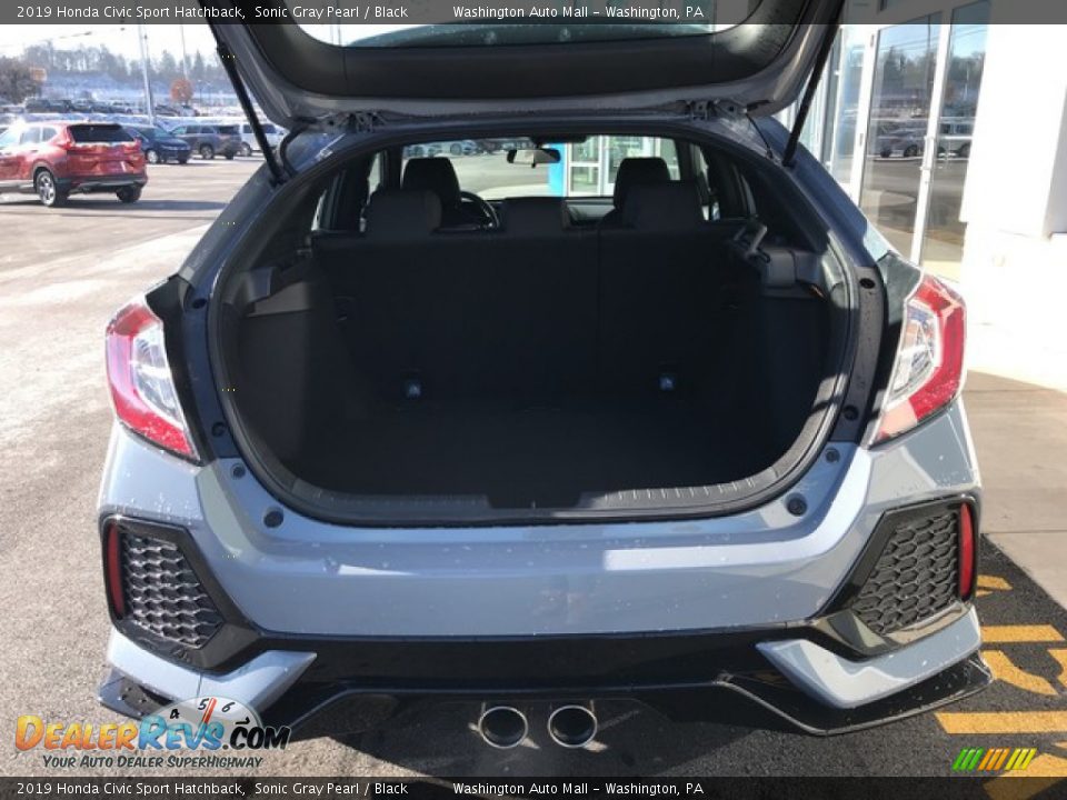2019 Honda Civic Sport Hatchback Sonic Gray Pearl / Black Photo #23