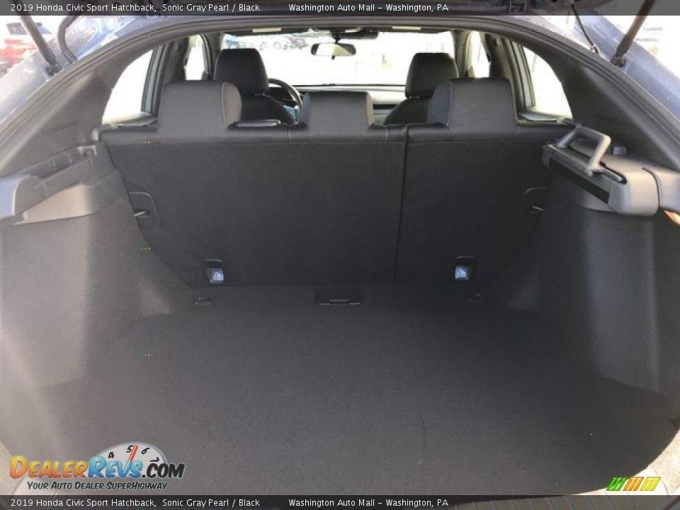 2019 Honda Civic Sport Hatchback Sonic Gray Pearl / Black Photo #24