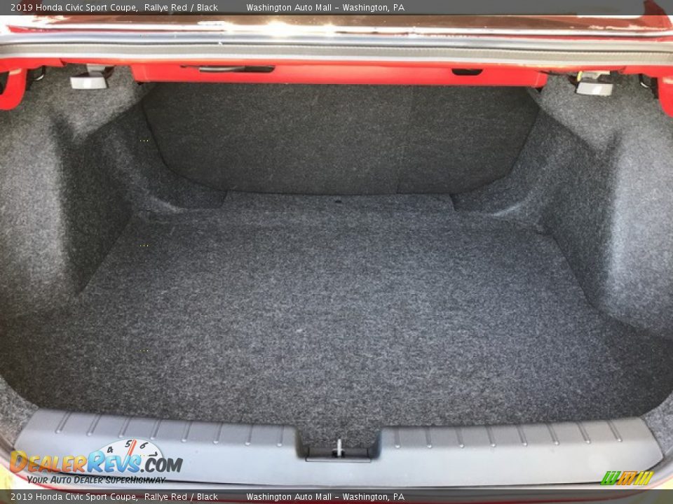 2019 Honda Civic Sport Coupe Rallye Red / Black Photo #27