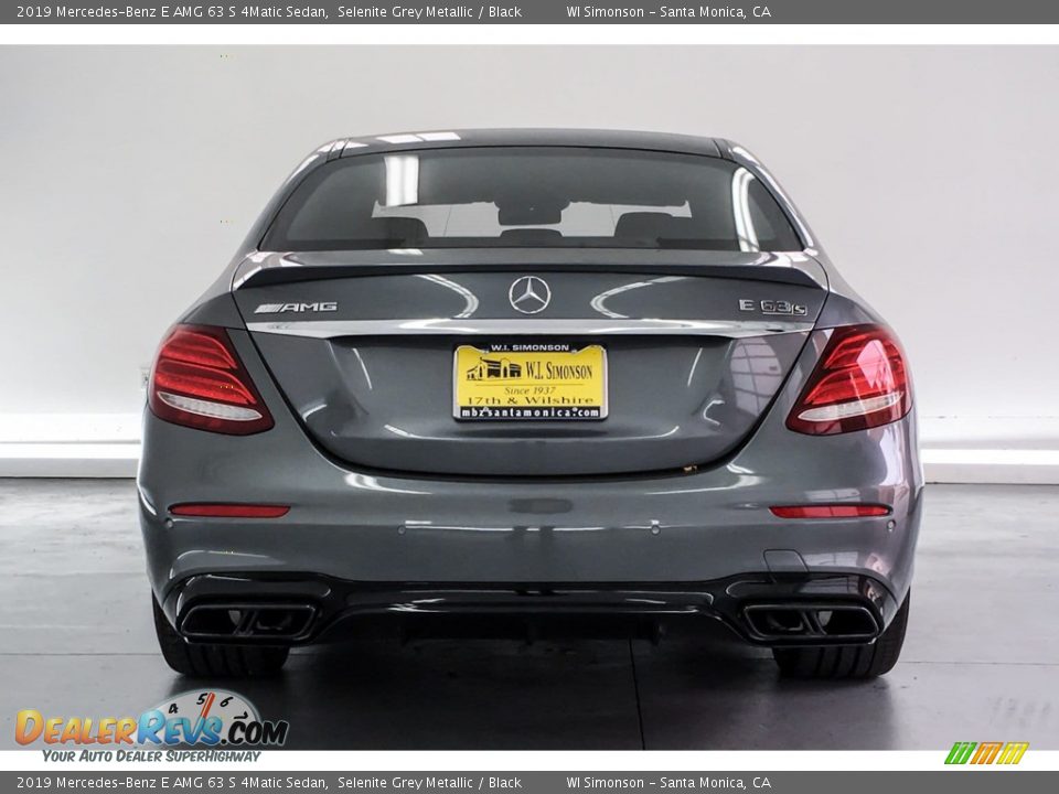 2019 Mercedes-Benz E AMG 63 S 4Matic Sedan Selenite Grey Metallic / Black Photo #3