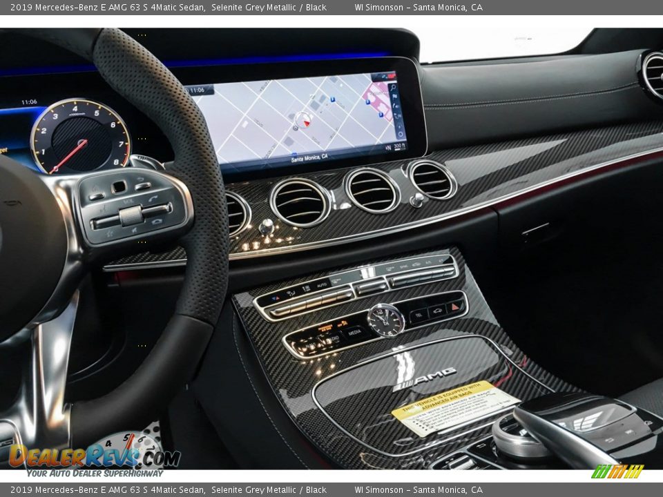 2019 Mercedes-Benz E AMG 63 S 4Matic Sedan Selenite Grey Metallic / Black Photo #6