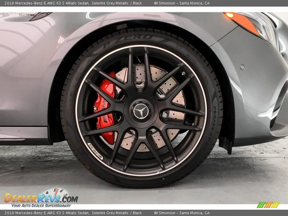 2019 Mercedes-Benz E AMG 63 S 4Matic Sedan Selenite Grey Metallic / Black Photo #9