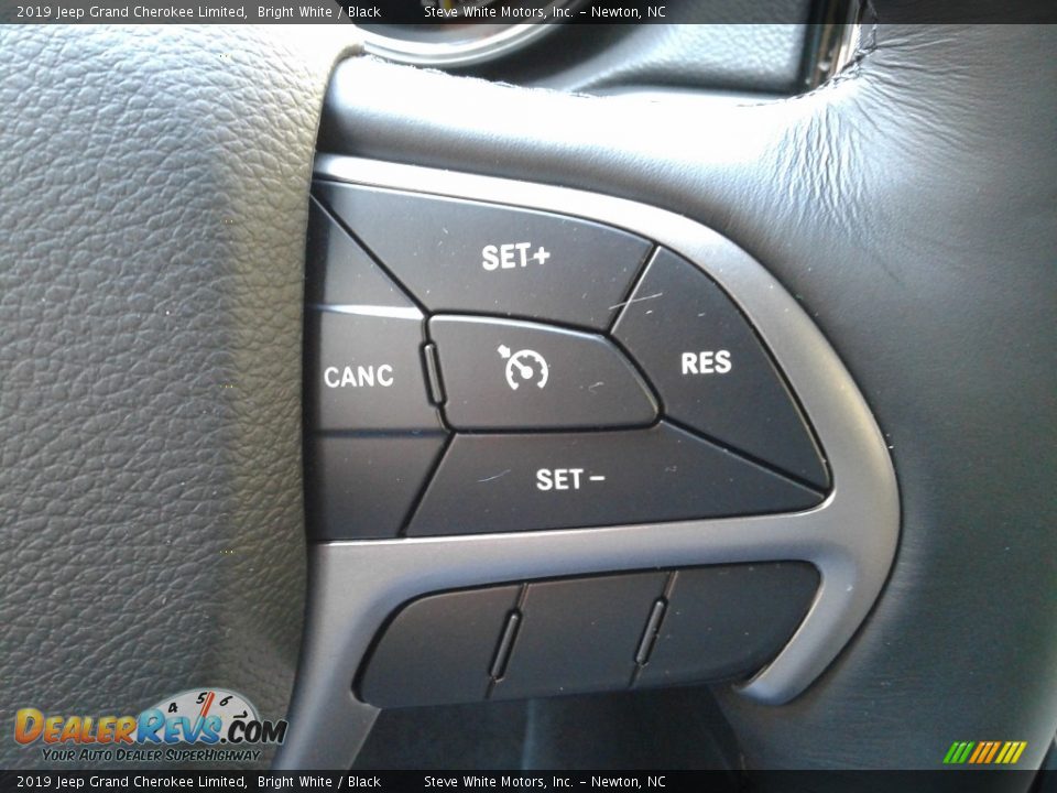 2019 Jeep Grand Cherokee Limited Bright White / Black Photo #19