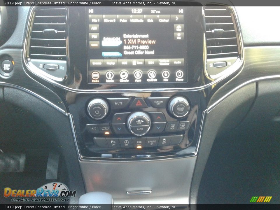 2019 Jeep Grand Cherokee Limited Bright White / Black Photo #21