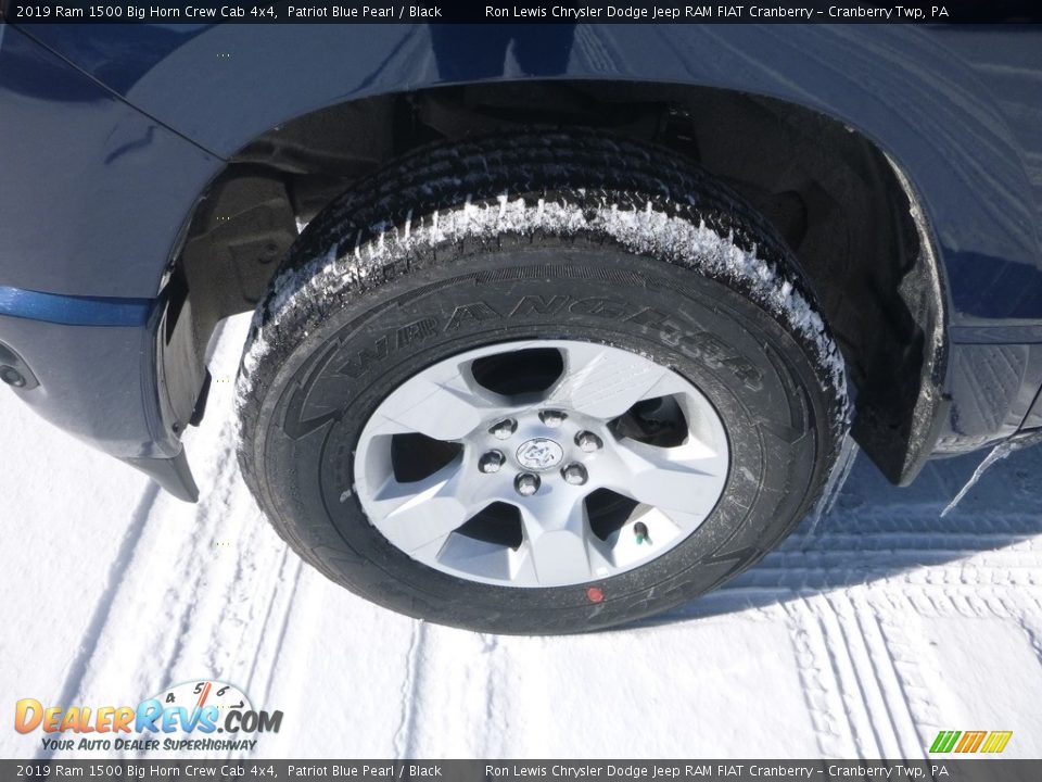 2019 Ram 1500 Big Horn Crew Cab 4x4 Patriot Blue Pearl / Black Photo #2