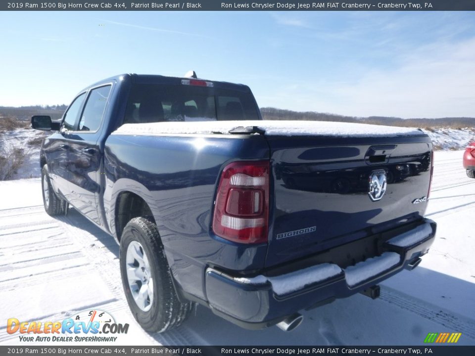 2019 Ram 1500 Big Horn Crew Cab 4x4 Patriot Blue Pearl / Black Photo #4