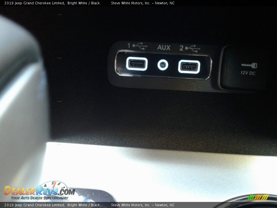 2019 Jeep Grand Cherokee Limited Bright White / Black Photo #29