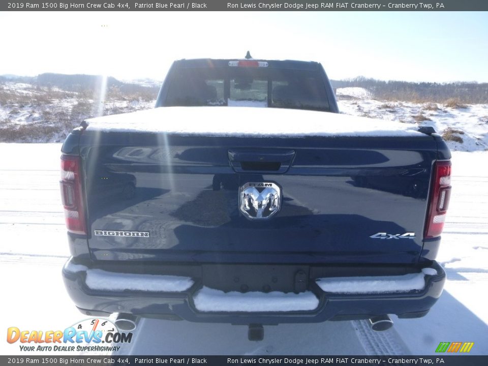 2019 Ram 1500 Big Horn Crew Cab 4x4 Patriot Blue Pearl / Black Photo #5