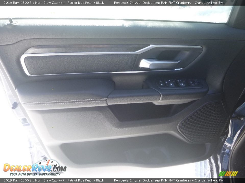 2019 Ram 1500 Big Horn Crew Cab 4x4 Patriot Blue Pearl / Black Photo #12