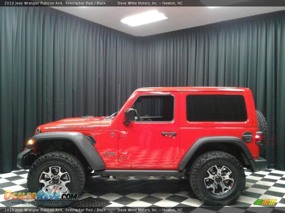 2019 Jeep Wrangler Rubicon 4x4 Firecracker Red / Black Photo #1
