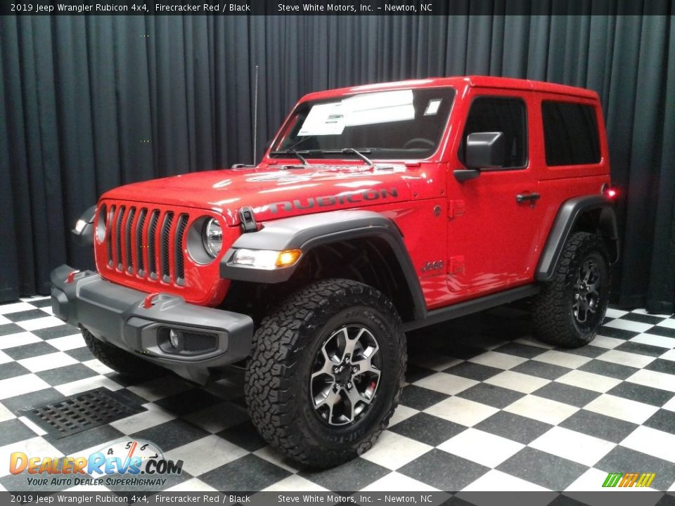 2019 Jeep Wrangler Rubicon 4x4 Firecracker Red / Black Photo #2