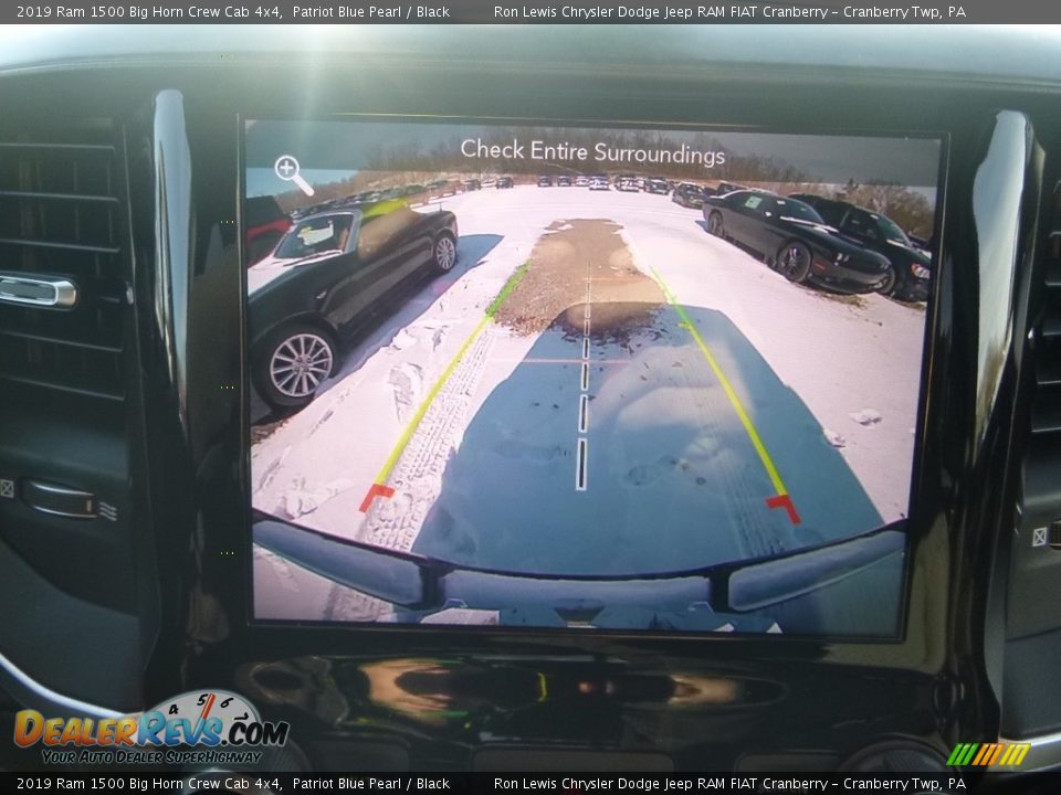 2019 Ram 1500 Big Horn Crew Cab 4x4 Patriot Blue Pearl / Black Photo #17