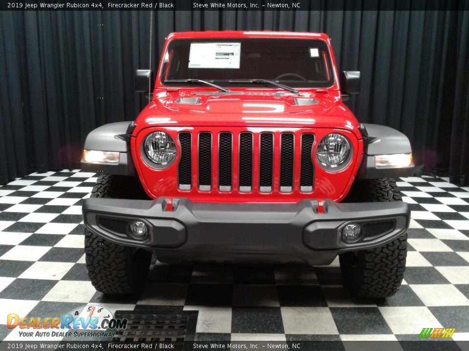 2019 Jeep Wrangler Rubicon 4x4 Firecracker Red / Black Photo #3