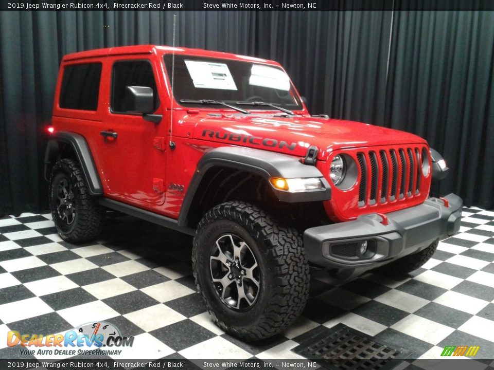 2019 Jeep Wrangler Rubicon 4x4 Firecracker Red / Black Photo #4
