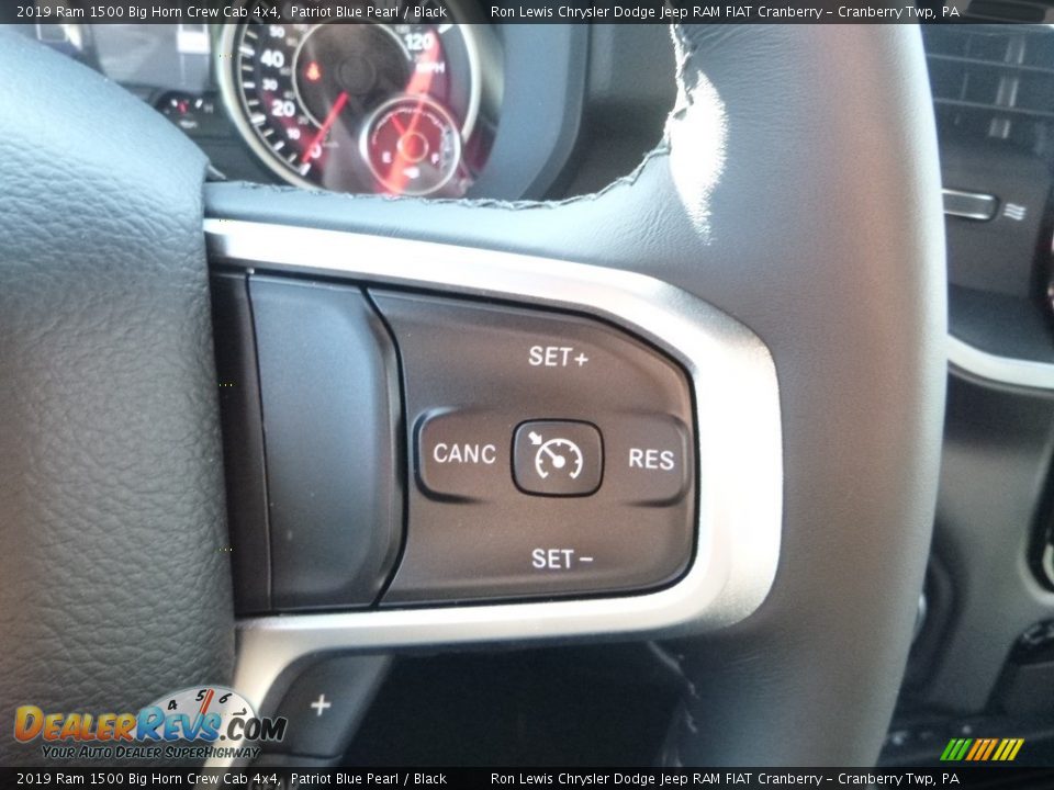 2019 Ram 1500 Big Horn Crew Cab 4x4 Patriot Blue Pearl / Black Photo #19