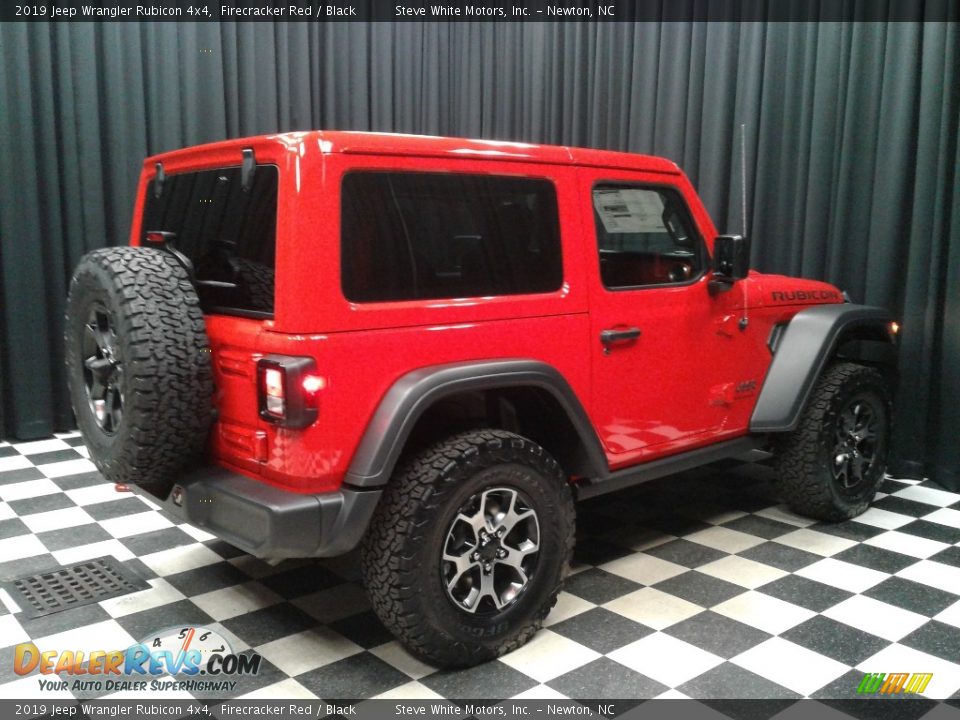 2019 Jeep Wrangler Rubicon 4x4 Firecracker Red / Black Photo #6