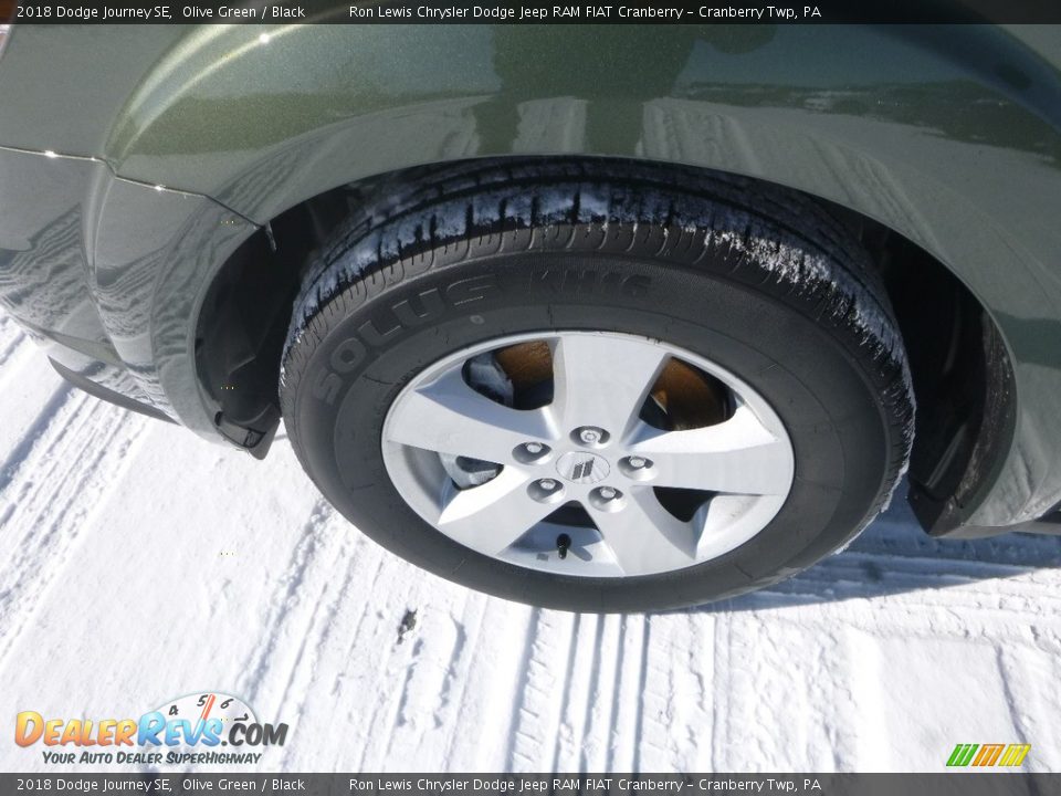 2018 Dodge Journey SE Olive Green / Black Photo #2