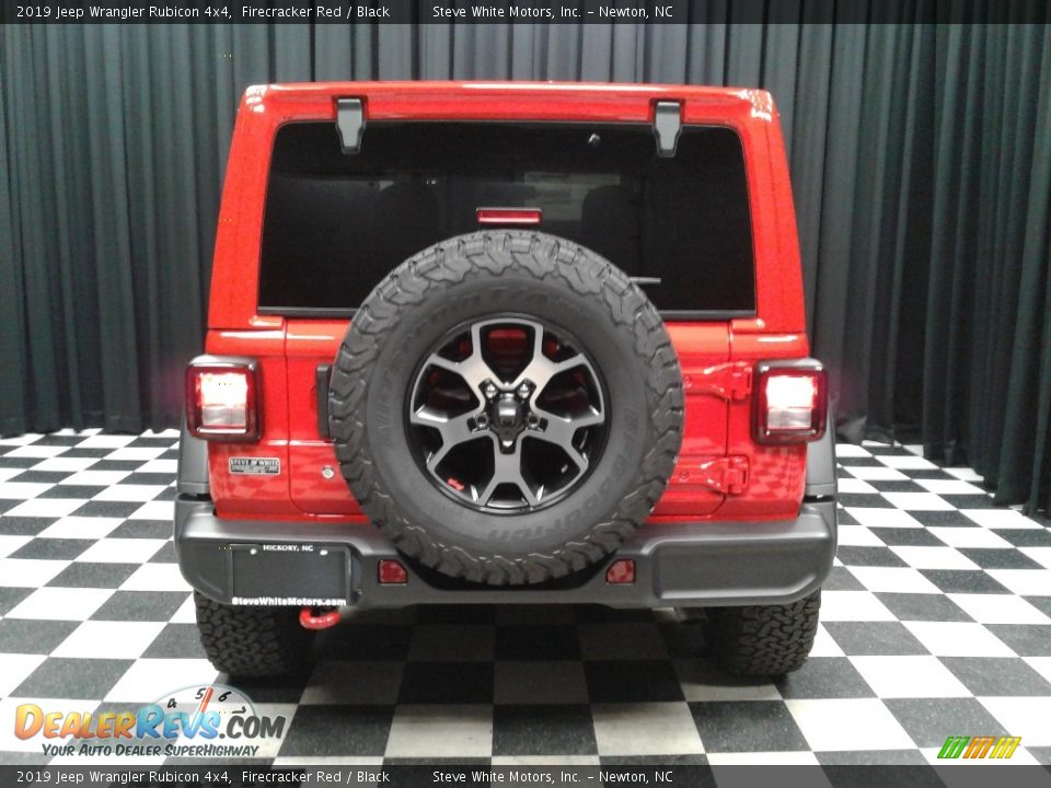 2019 Jeep Wrangler Rubicon 4x4 Firecracker Red / Black Photo #7