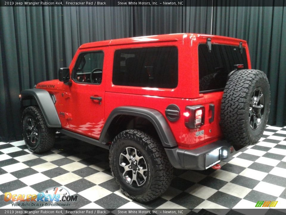 2019 Jeep Wrangler Rubicon 4x4 Firecracker Red / Black Photo #8