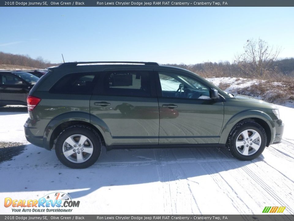 2018 Dodge Journey SE Olive Green / Black Photo #6