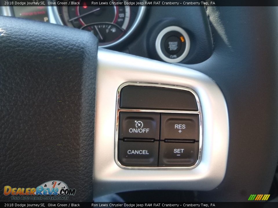 2018 Dodge Journey SE Olive Green / Black Photo #16