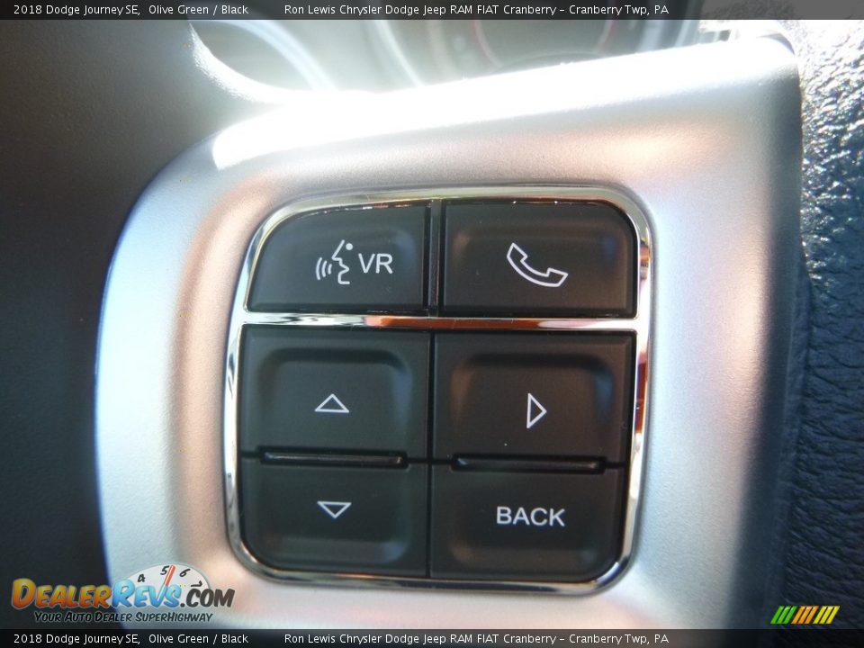 2018 Dodge Journey SE Olive Green / Black Photo #17
