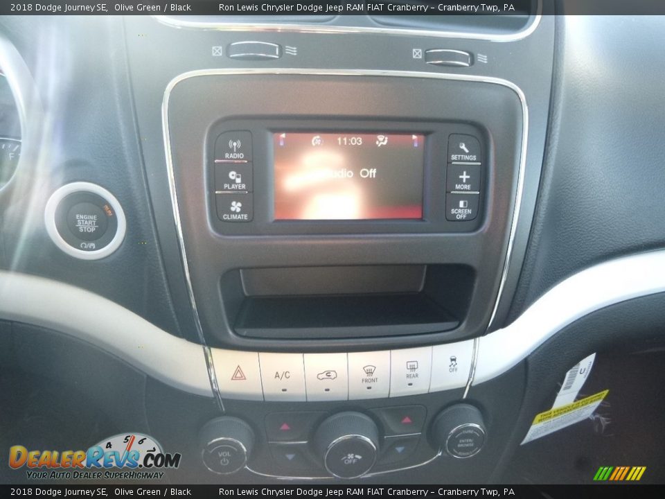 2018 Dodge Journey SE Olive Green / Black Photo #18