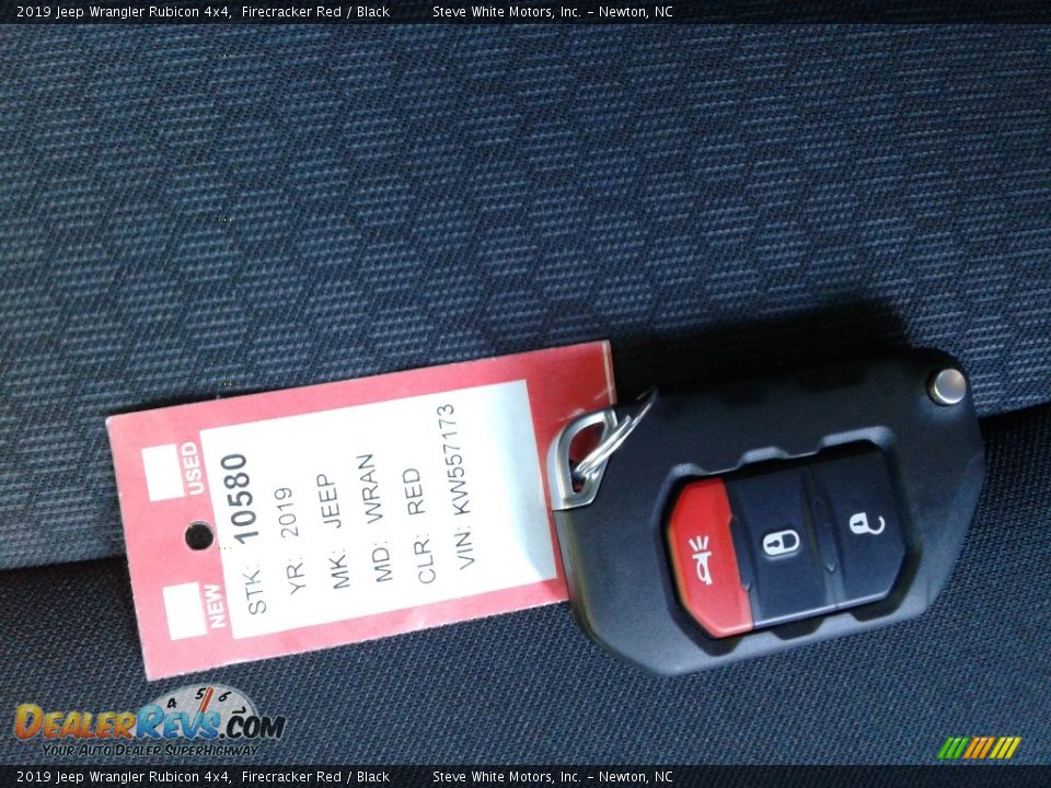 2019 Jeep Wrangler Rubicon 4x4 Firecracker Red / Black Photo #29