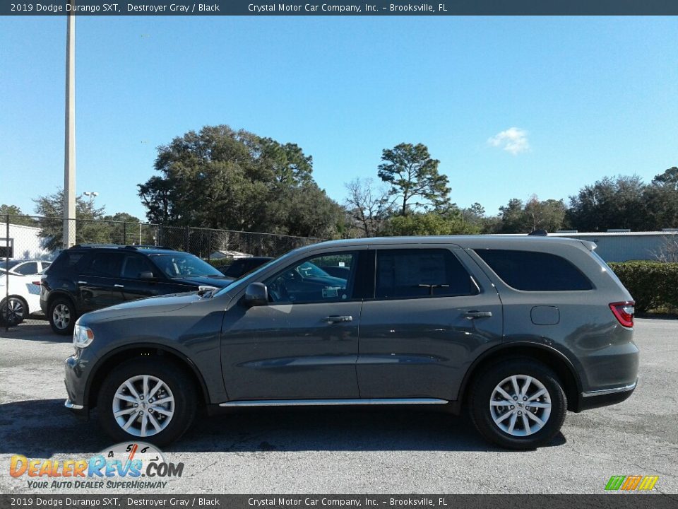 2019 Dodge Durango SXT Destroyer Gray / Black Photo #2