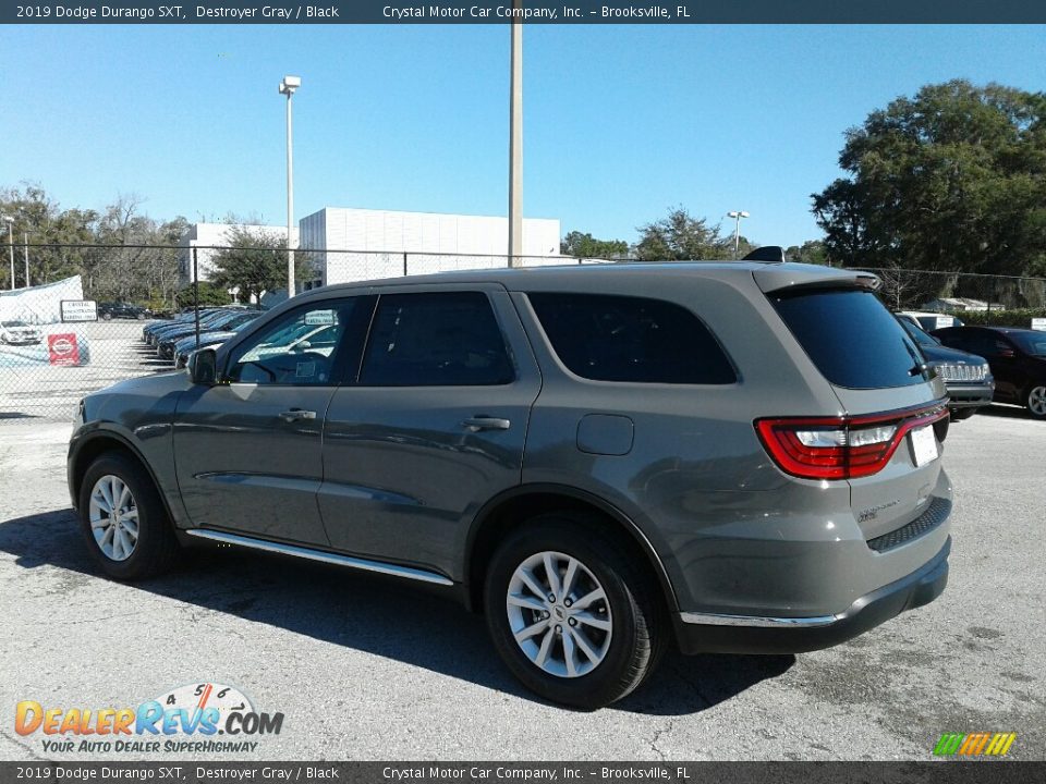 2019 Dodge Durango SXT Destroyer Gray / Black Photo #3