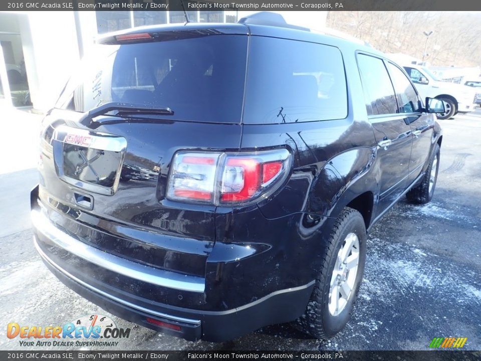 2016 GMC Acadia SLE Ebony Twilight Metallic / Ebony Photo #2
