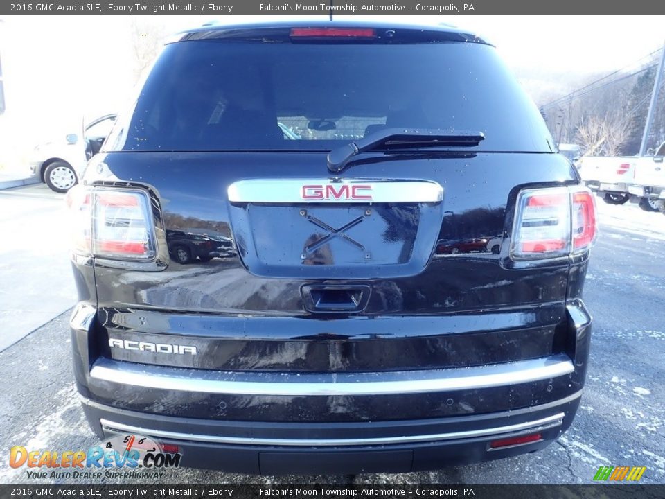 2016 GMC Acadia SLE Ebony Twilight Metallic / Ebony Photo #3