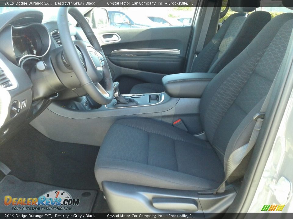 2019 Dodge Durango SXT Destroyer Gray / Black Photo #9